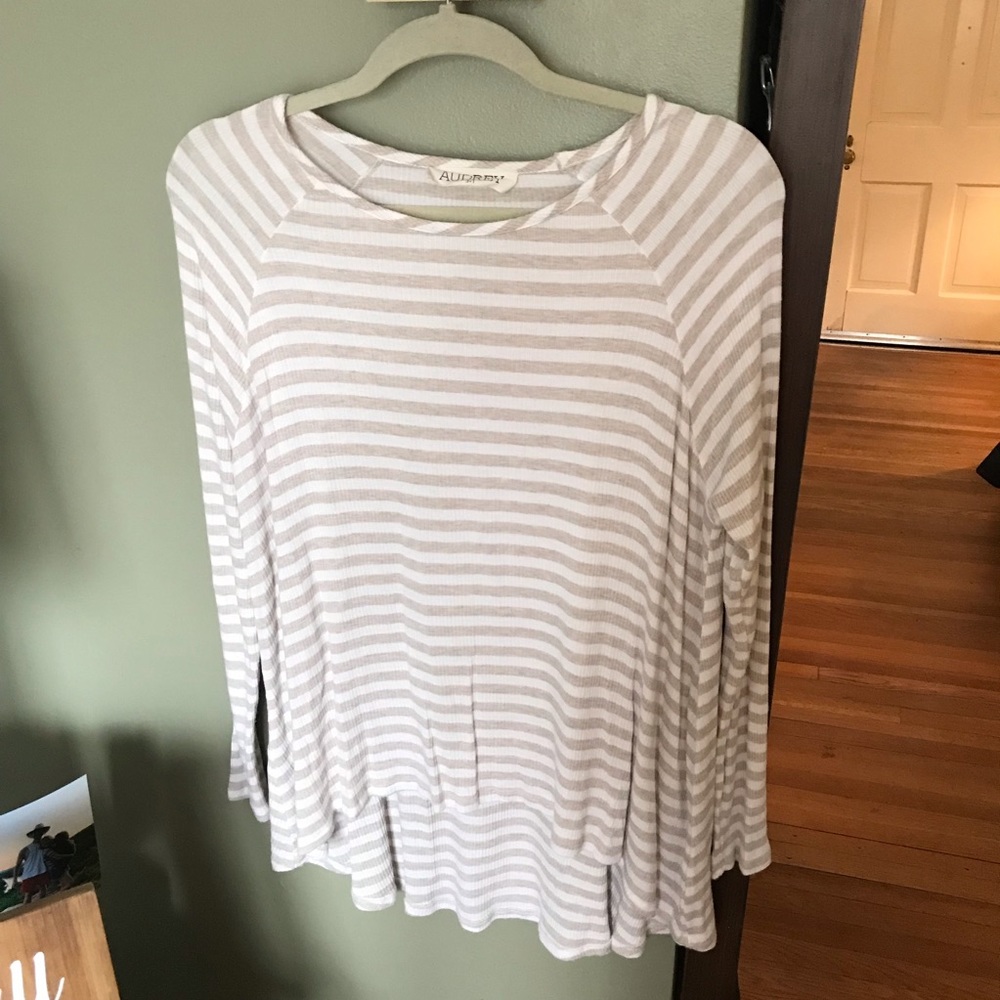 Audrey | striped long sleeve top size S
